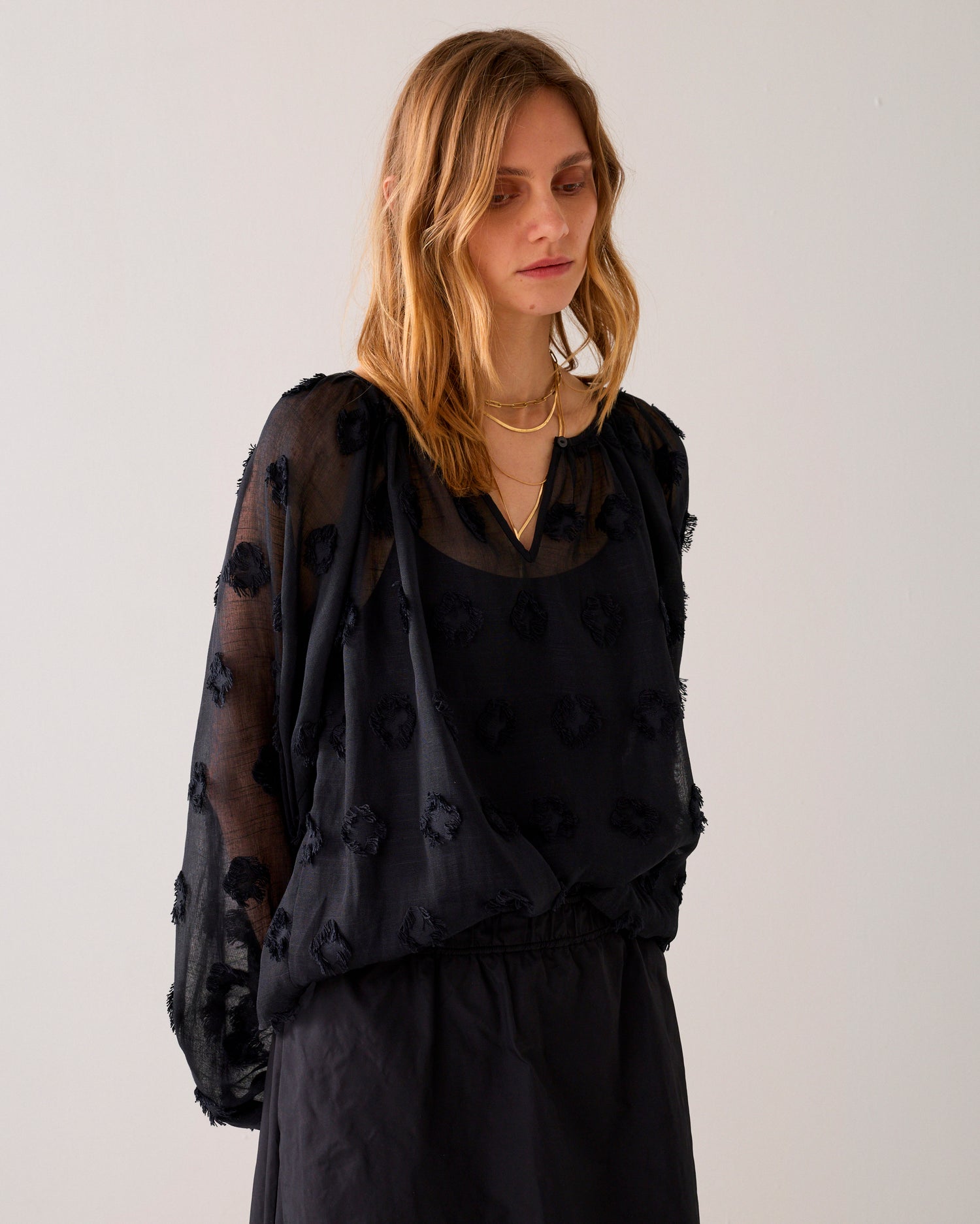 Top transparent 3D dots