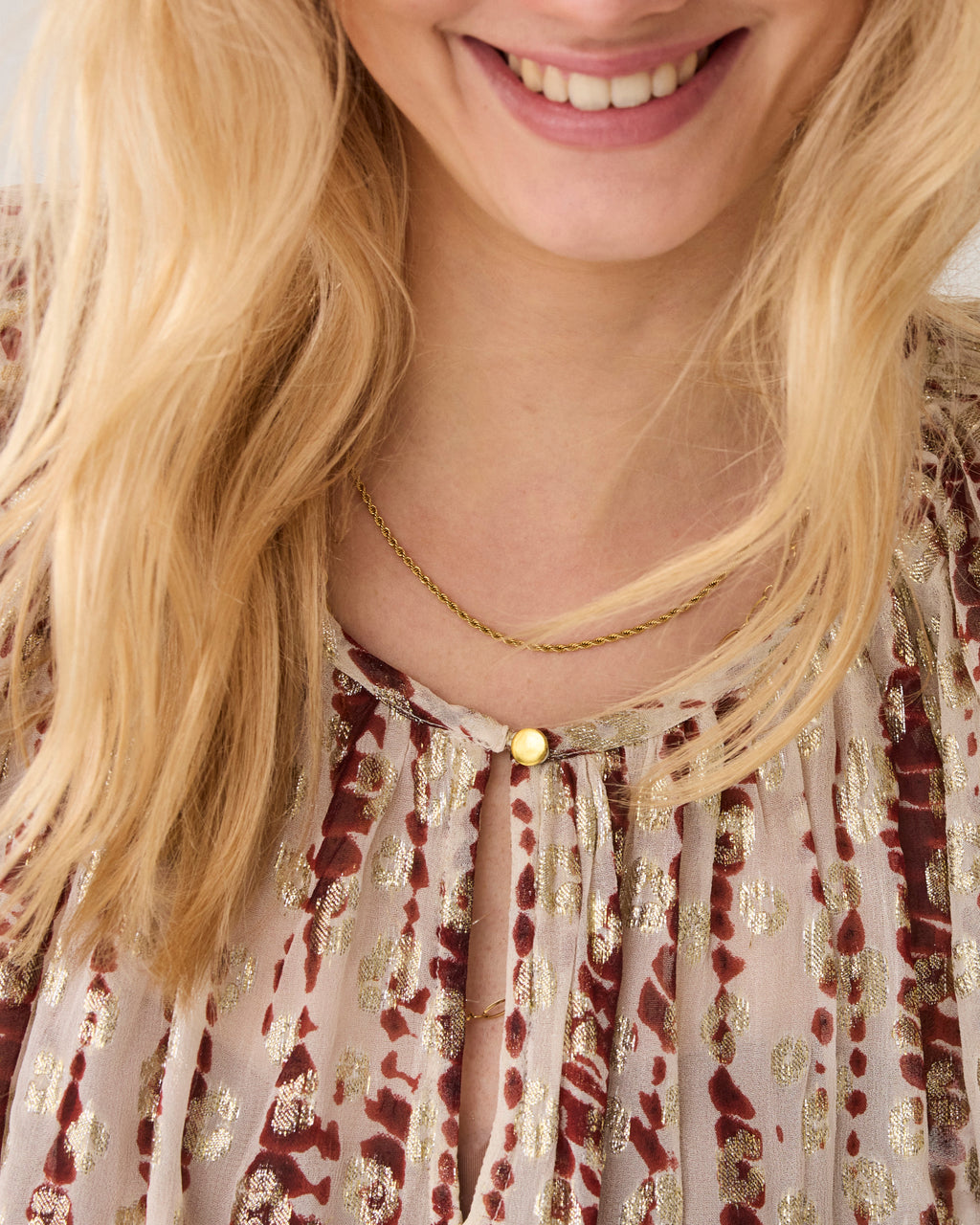 Georgette top tie dye