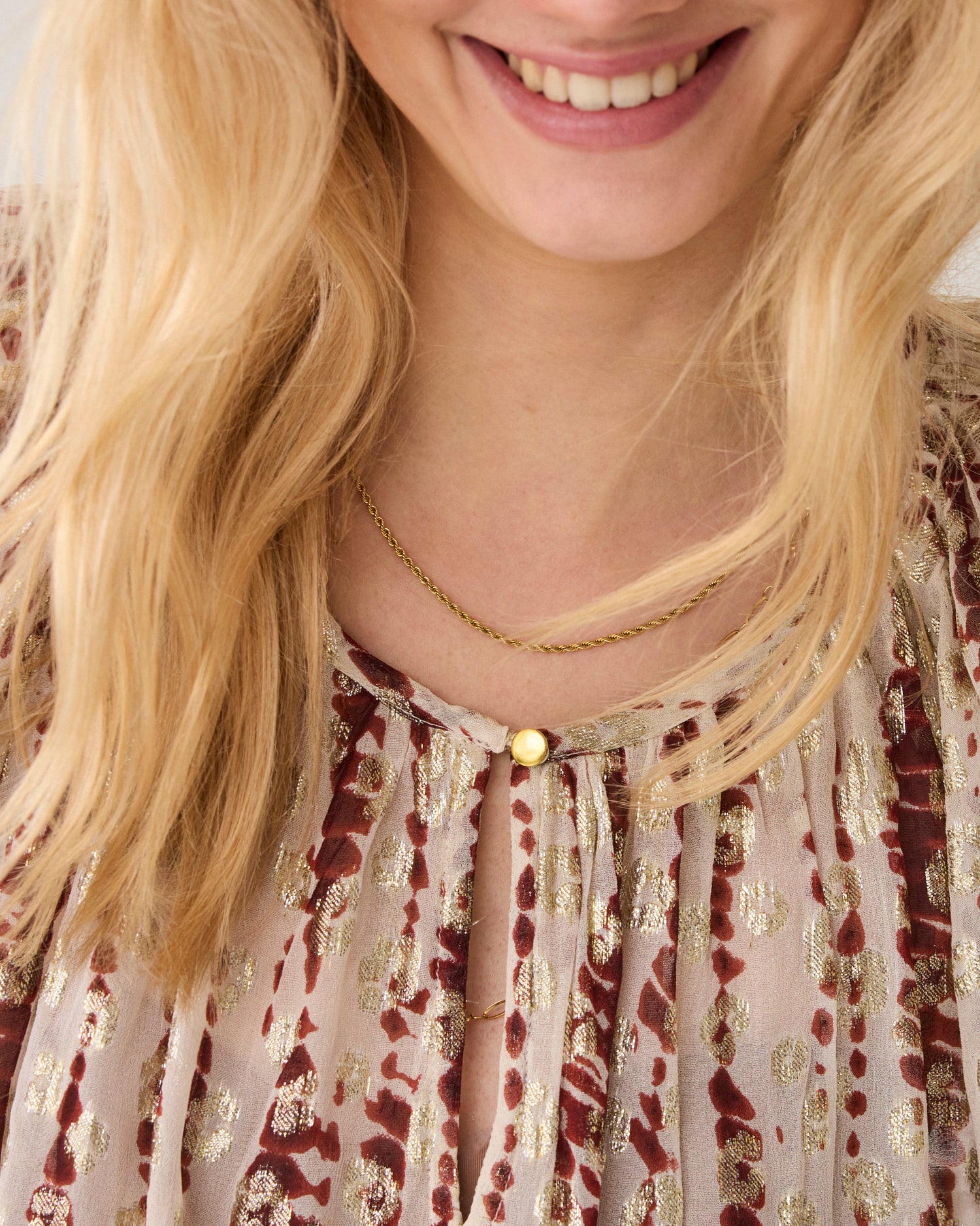 Georgette top tie dye