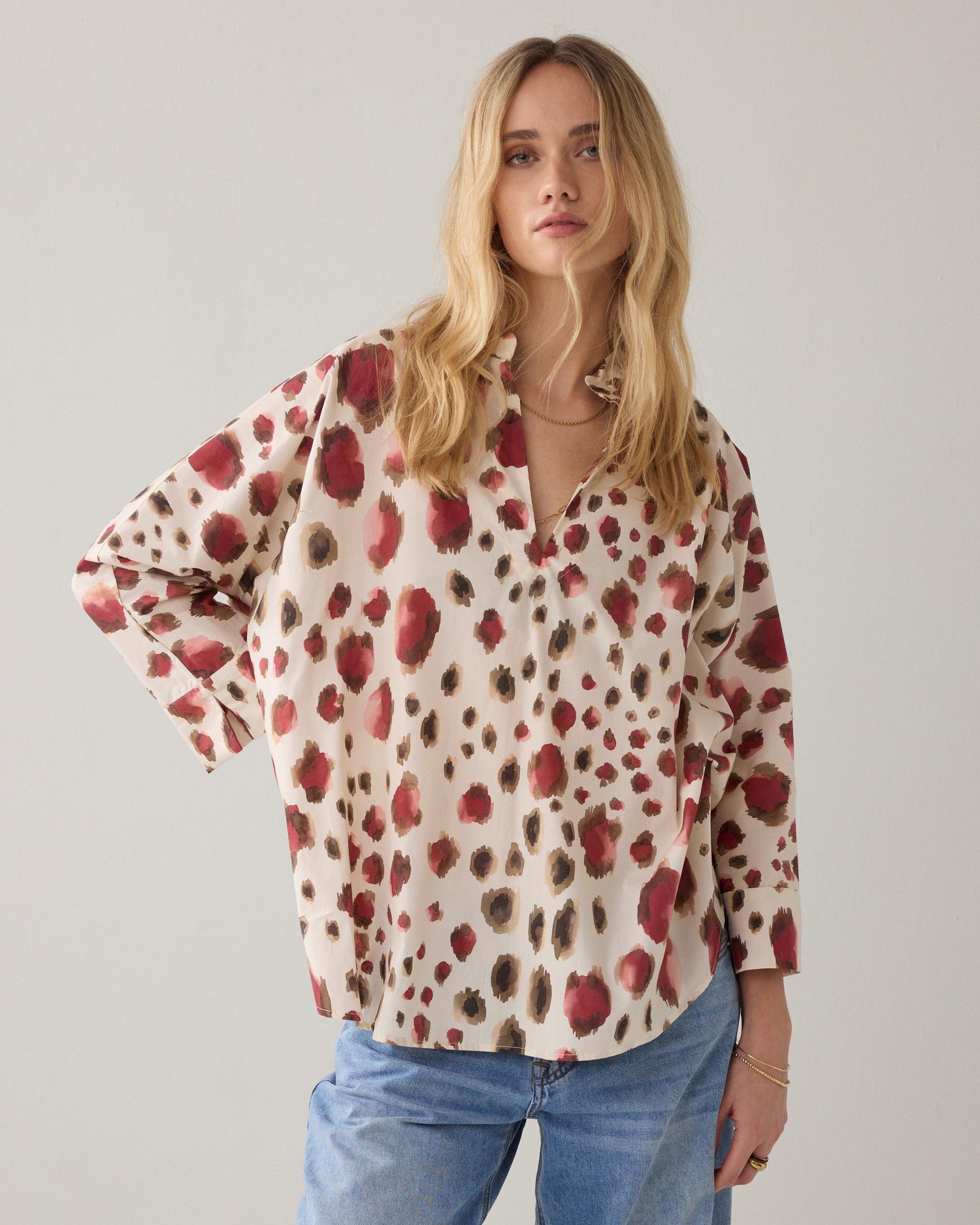 A-line animal top