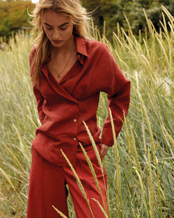 Wear-your-way blouse lyocellblend