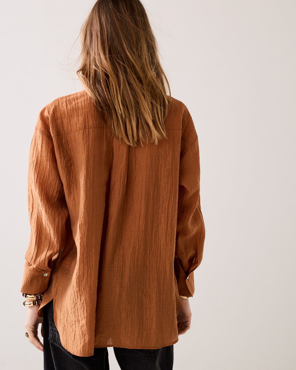 Wear-your-way blouse lyocellblend