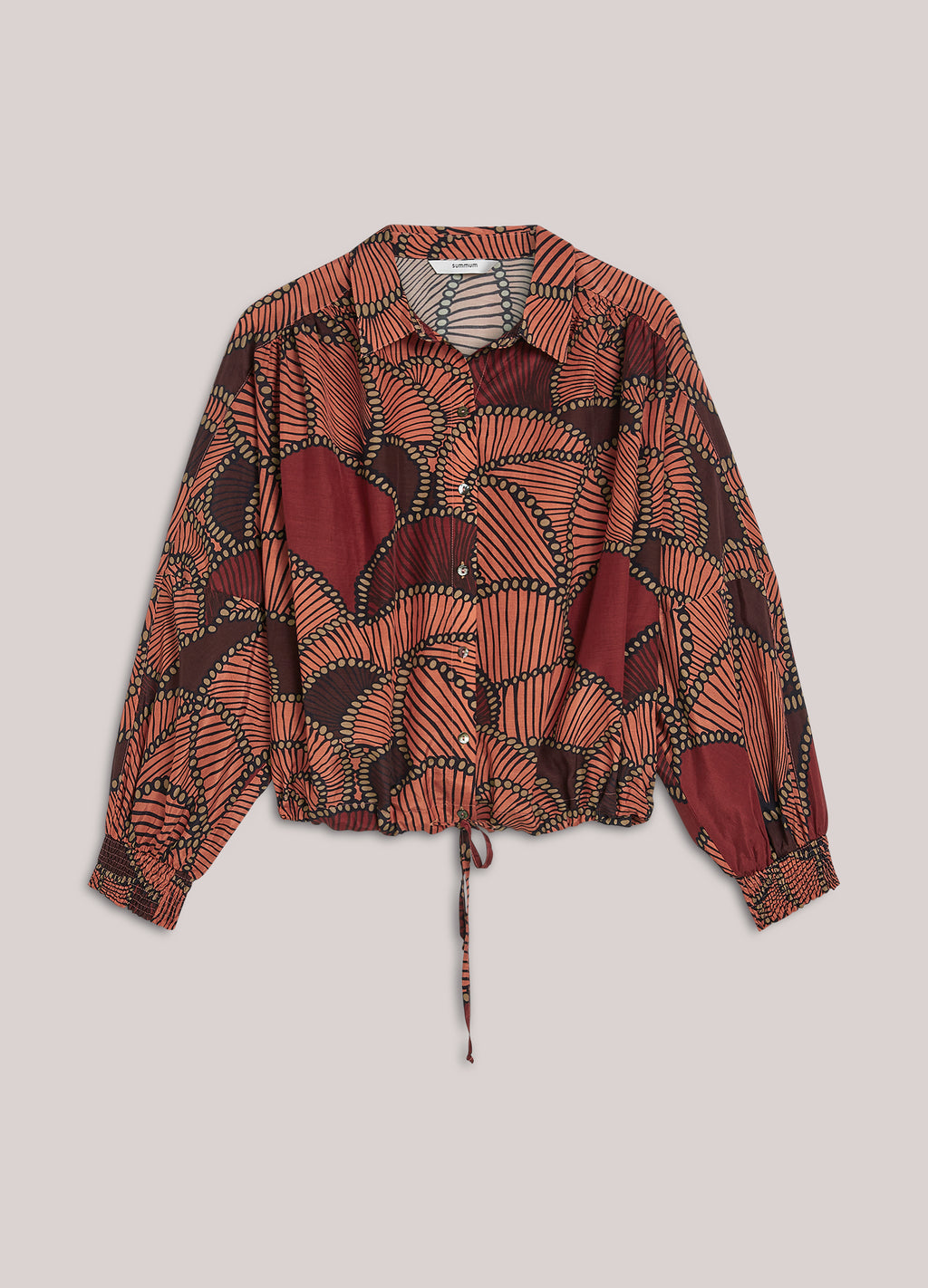Blouse met vleermuismouw