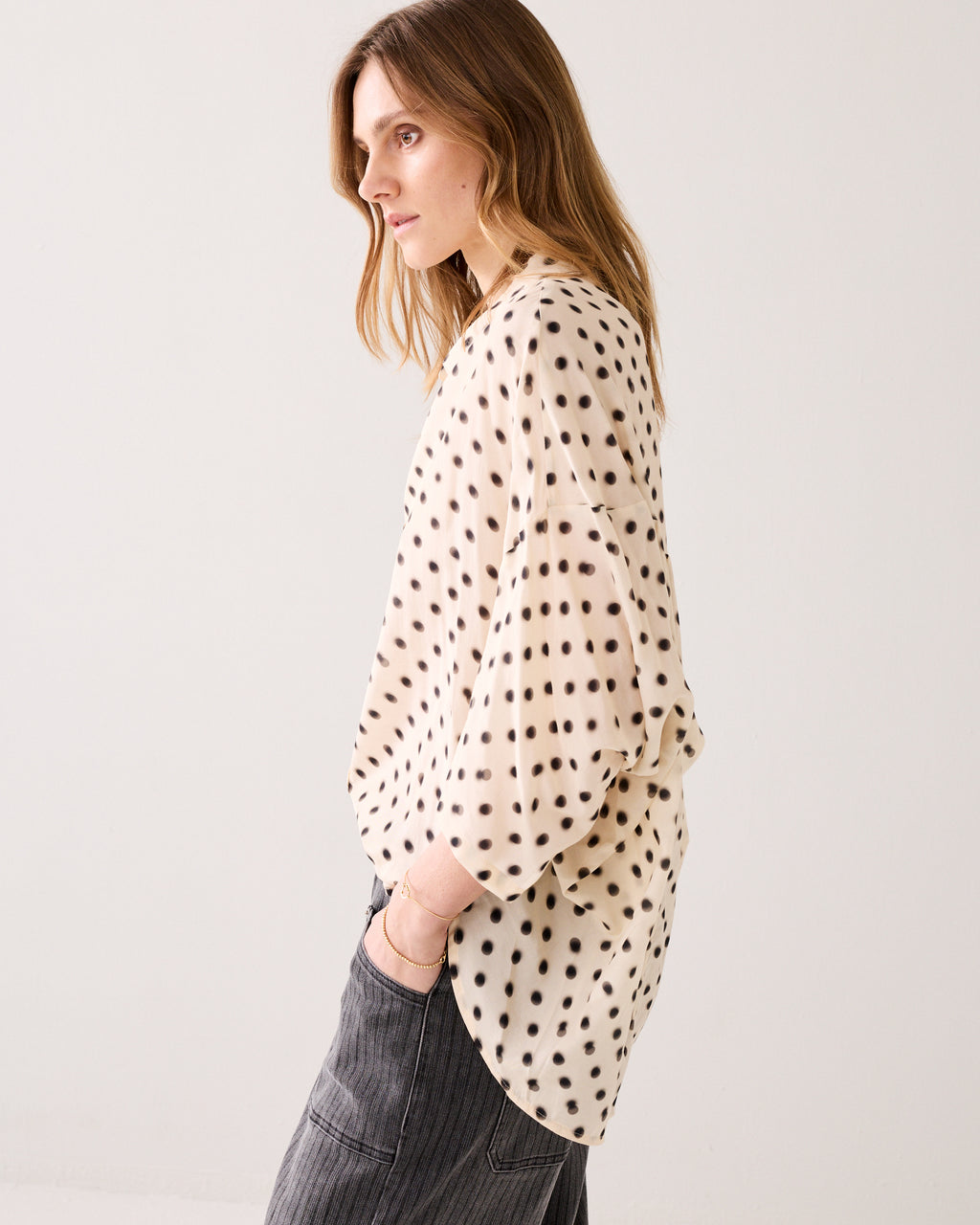 Stippenblouse