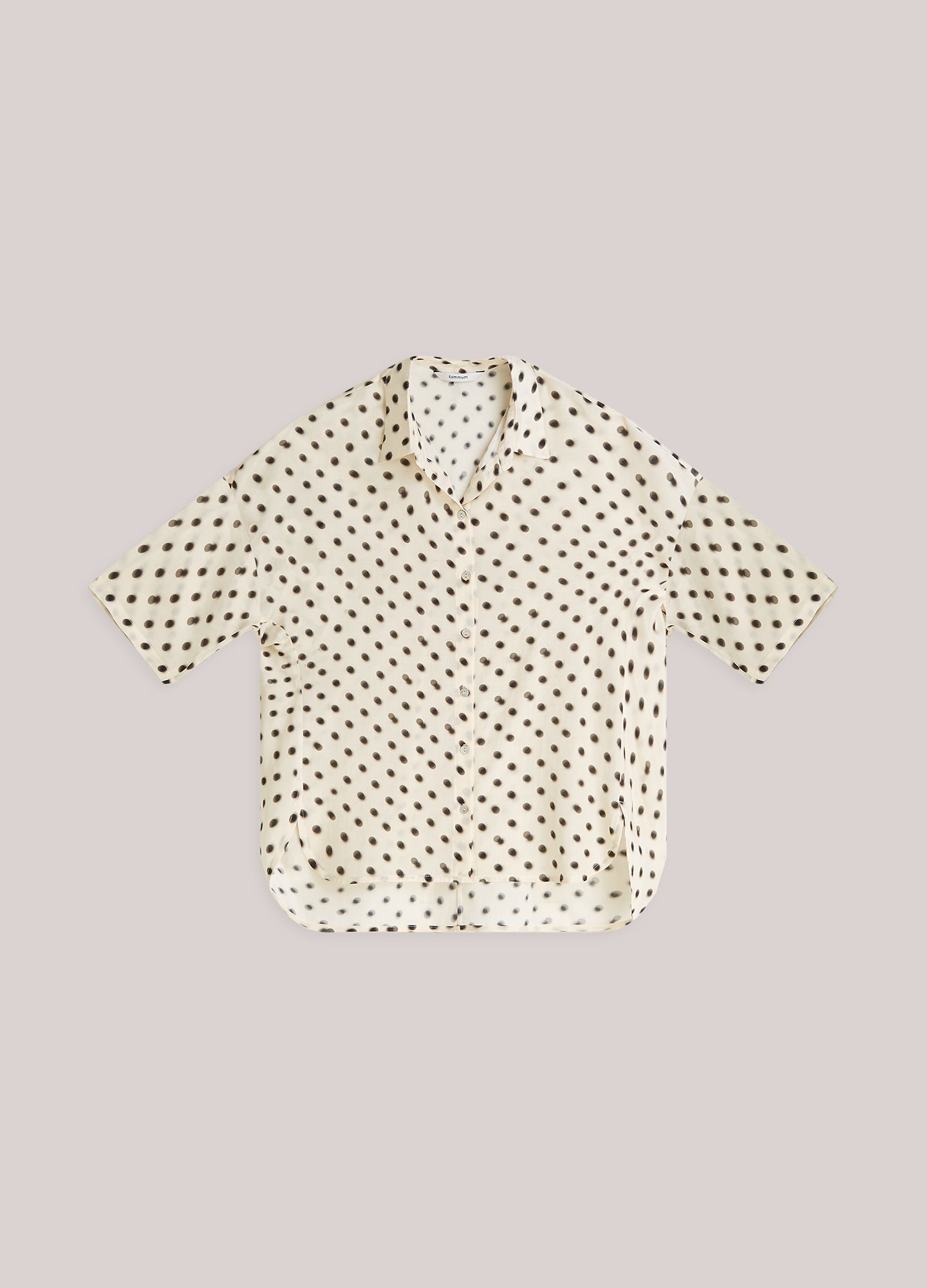 Polka-Dot-Bluse