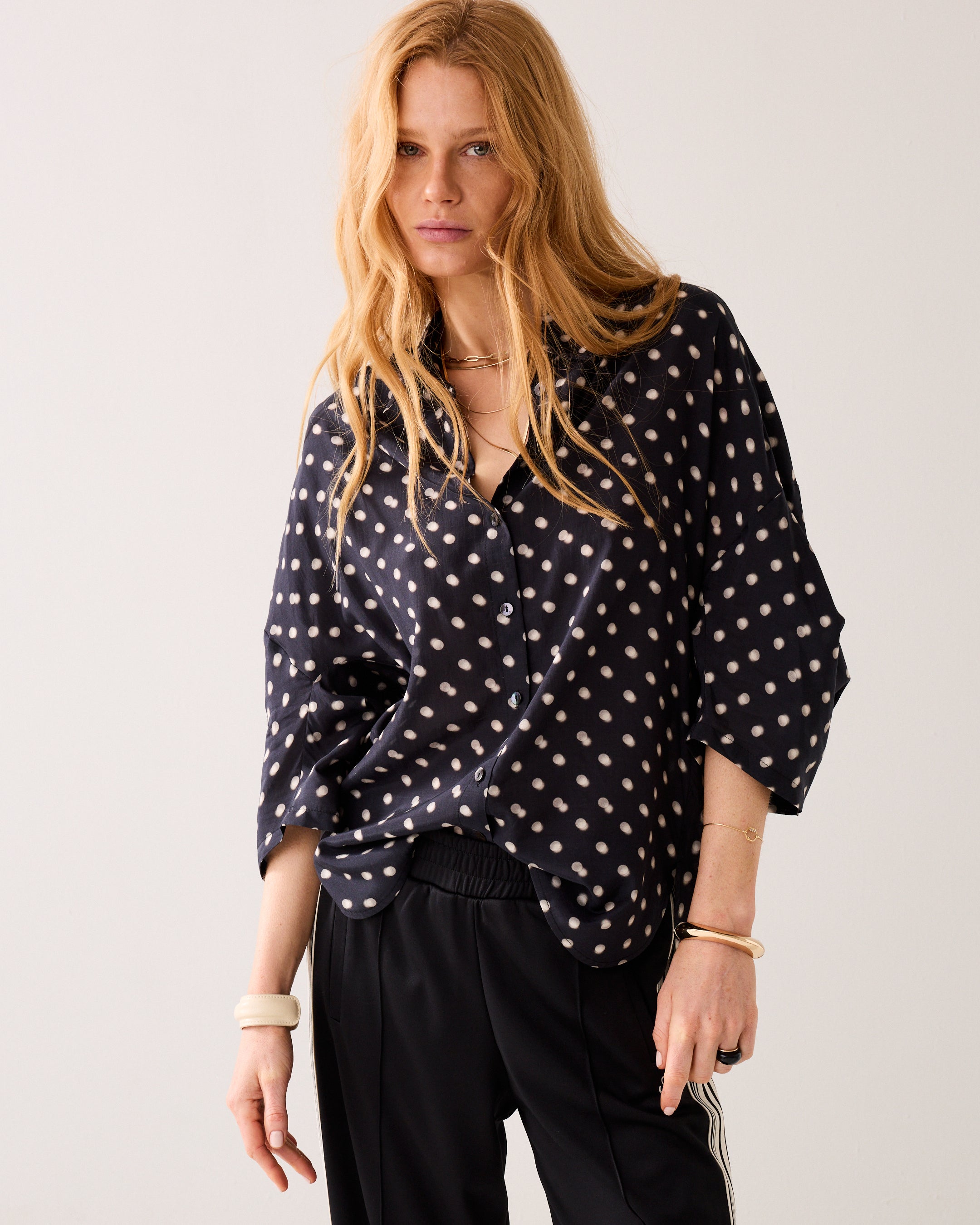 Stippenblouse