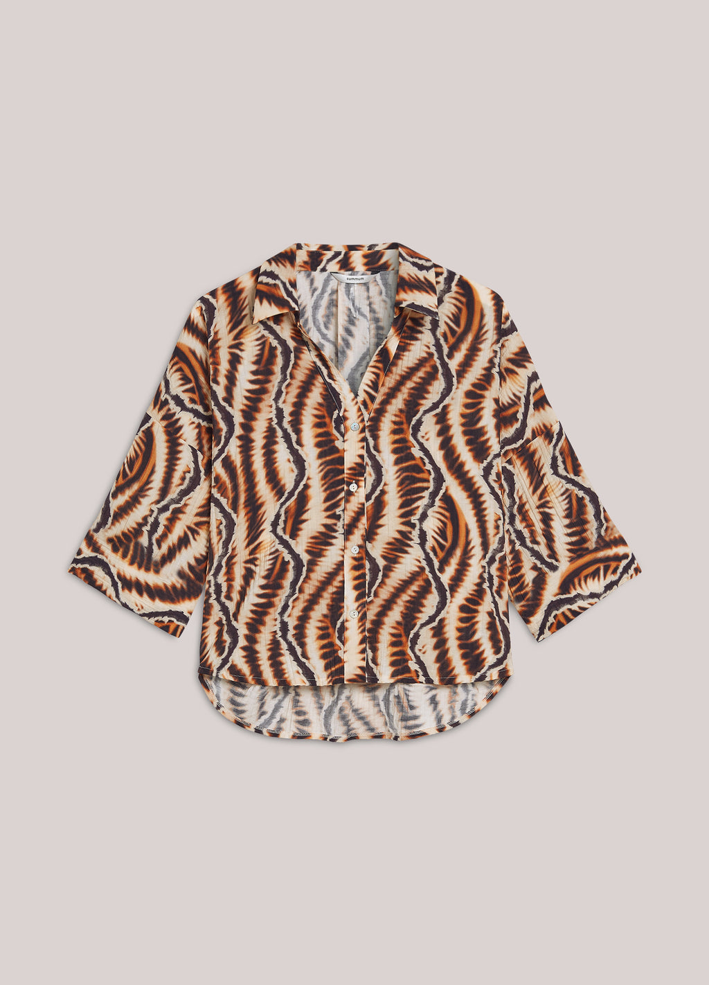 Chemisier en viscose safari