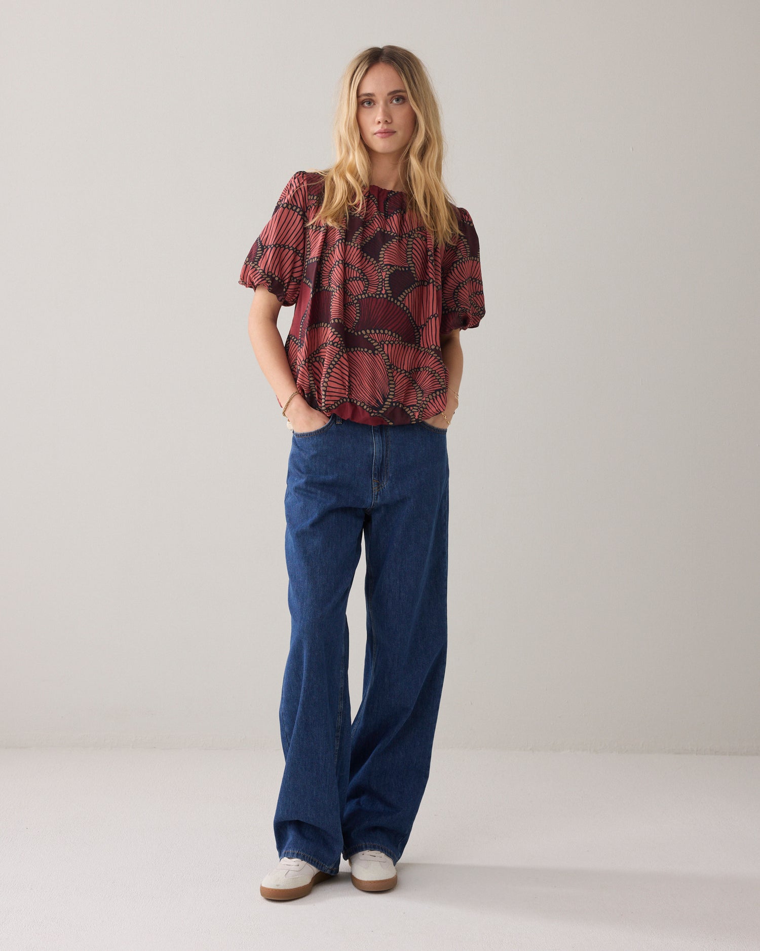 Oberteil mit Allover-Print