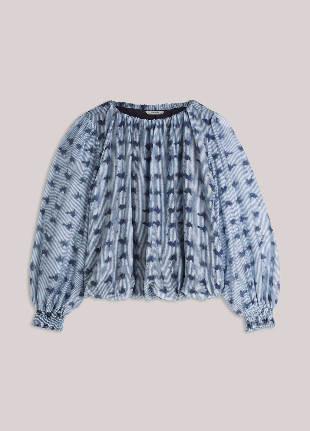 Oberteil Tie-dye Streifenprint