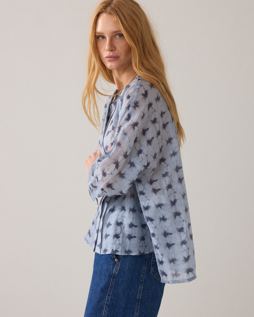 Wear-your-way overhemdblouse