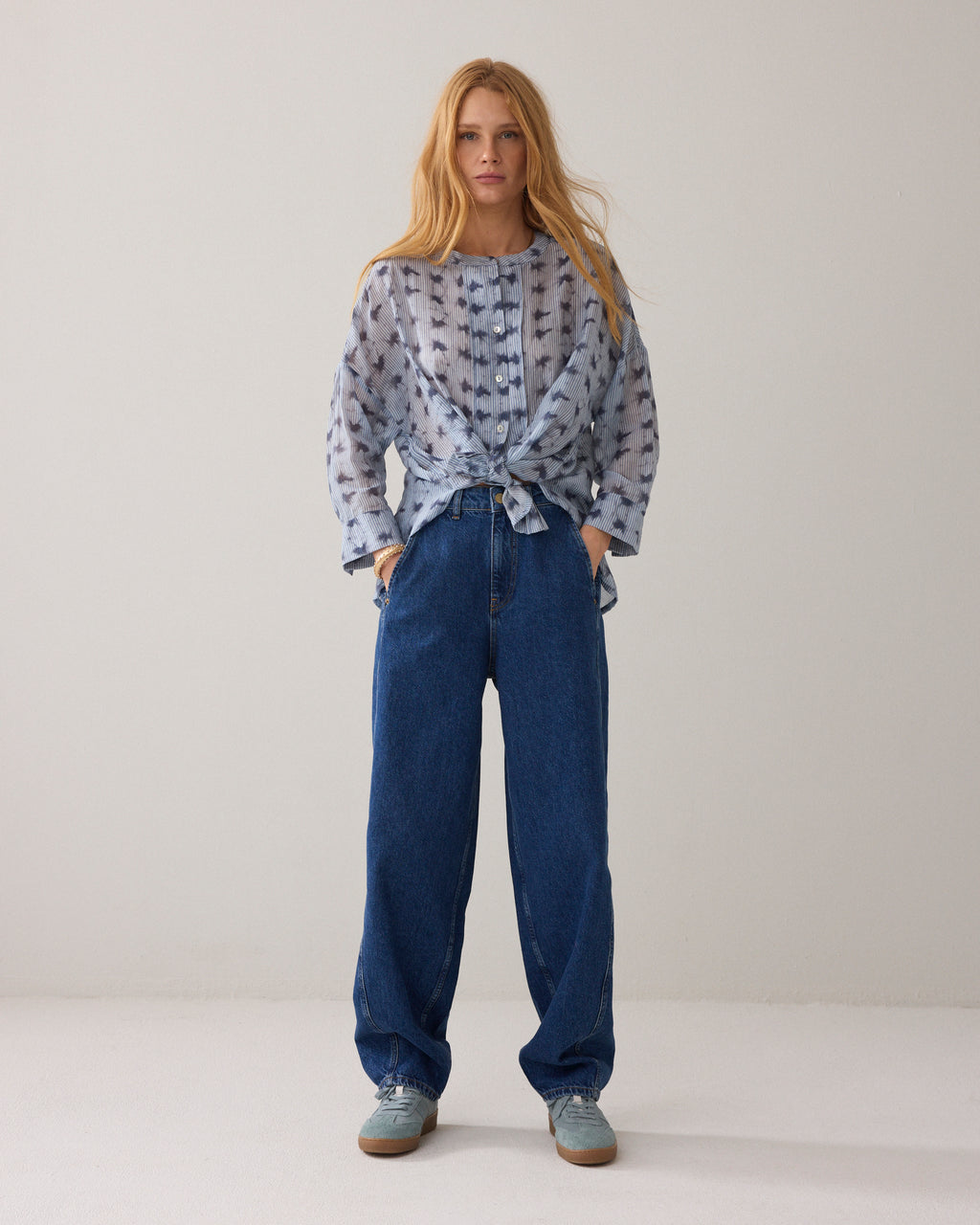 Wear-your-way overhemdblouse