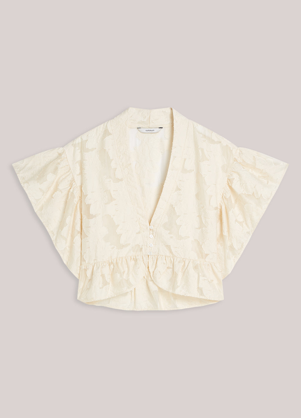 Blouse péplum bohème