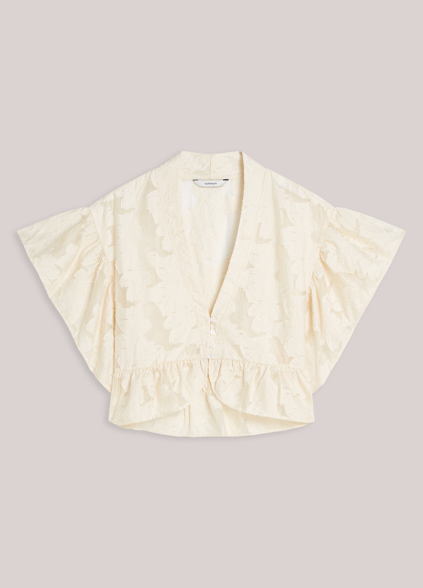 Blouse péplum bohème