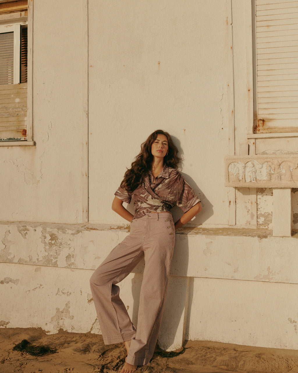Wear-your-way wikkelblouse