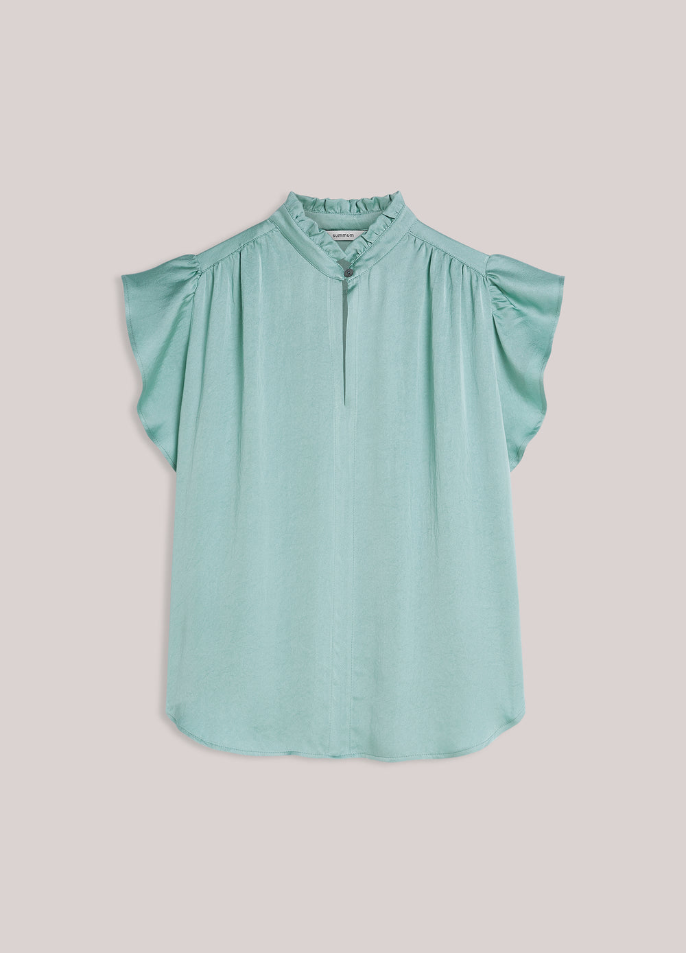 Silky touch feminine top
