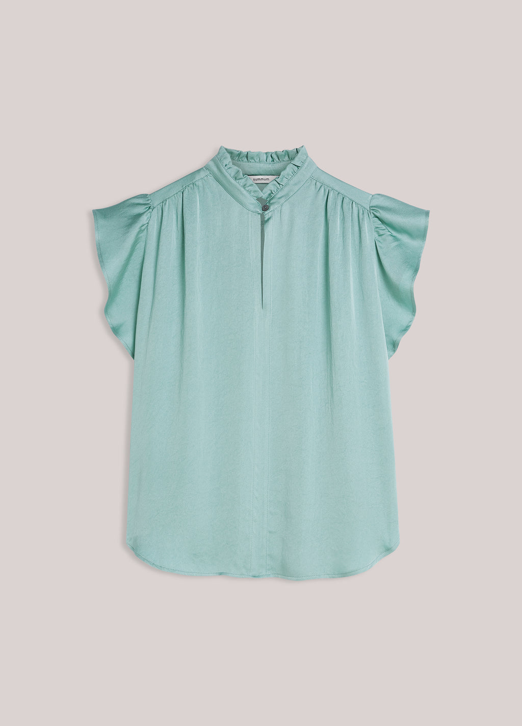 Silky touch feminine top