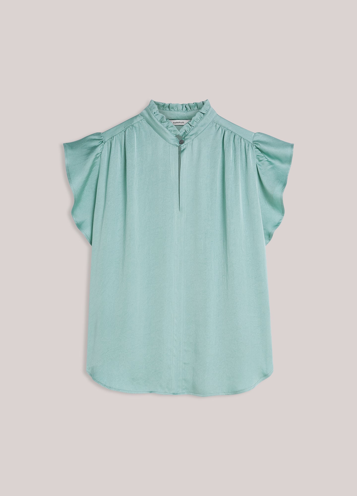 Silky touch feminine top