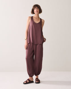 Top A-line au toucher soyeux