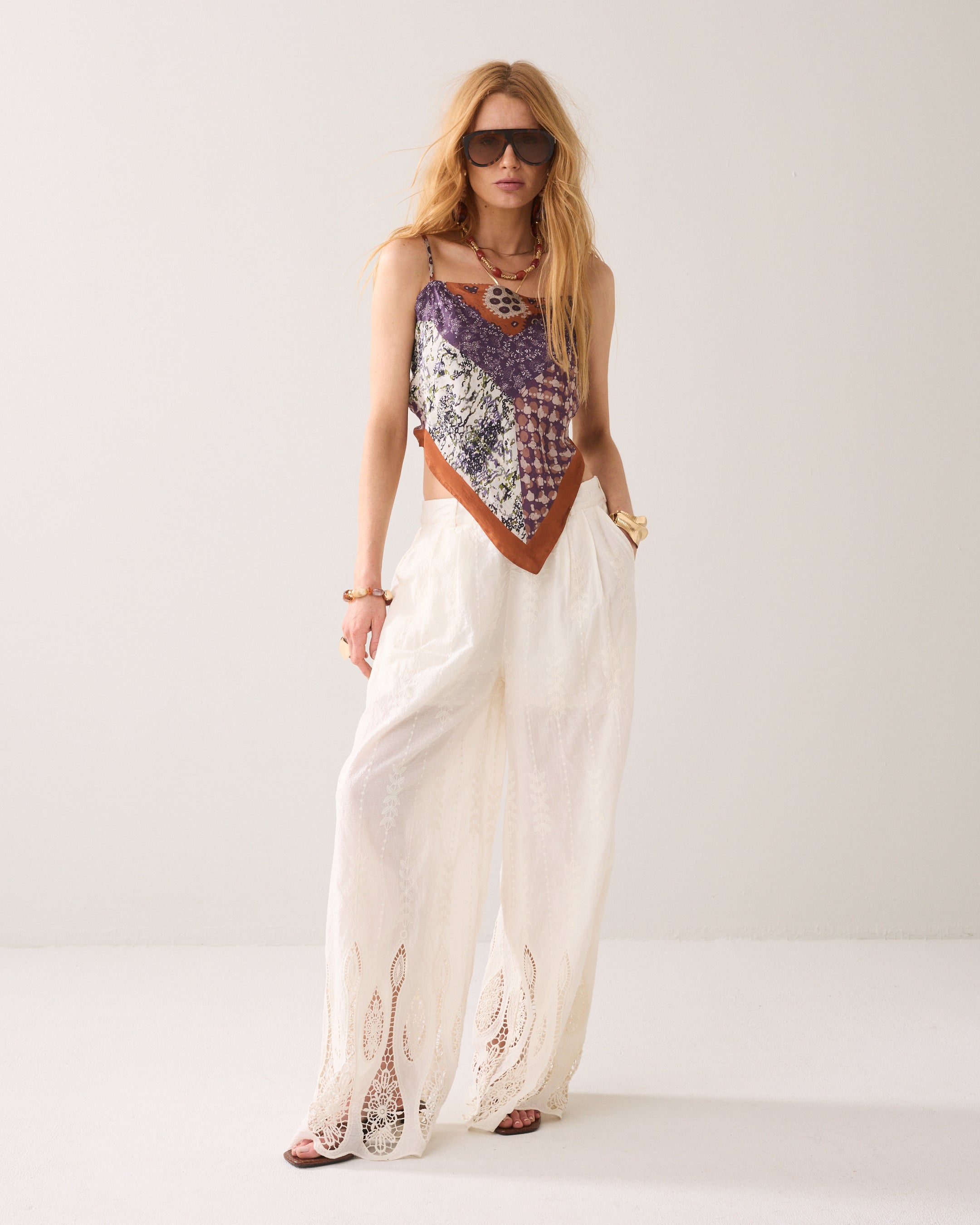 Sjaaltop 100% viscose