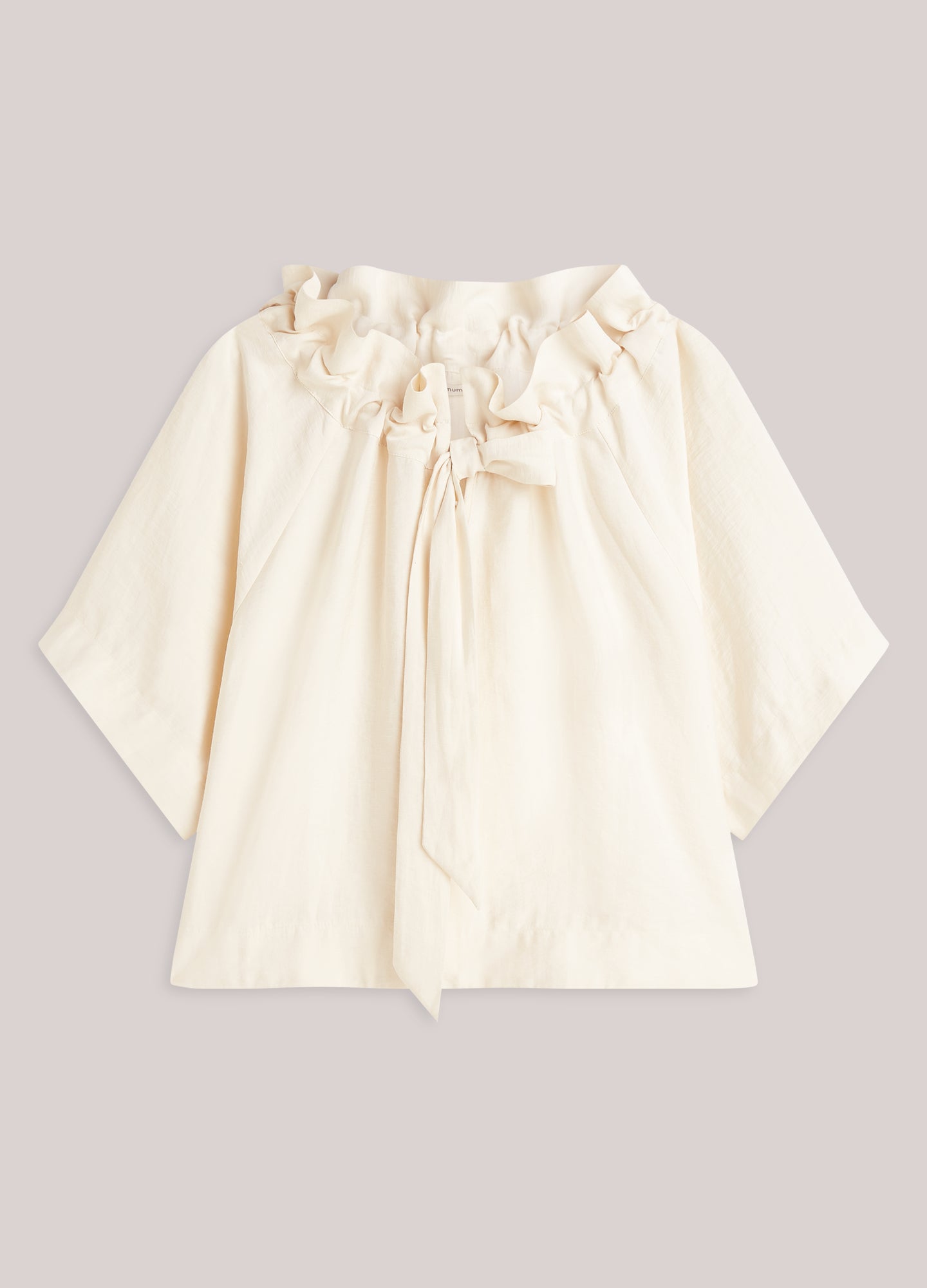 Top « wear-your-way » en mélange de lin