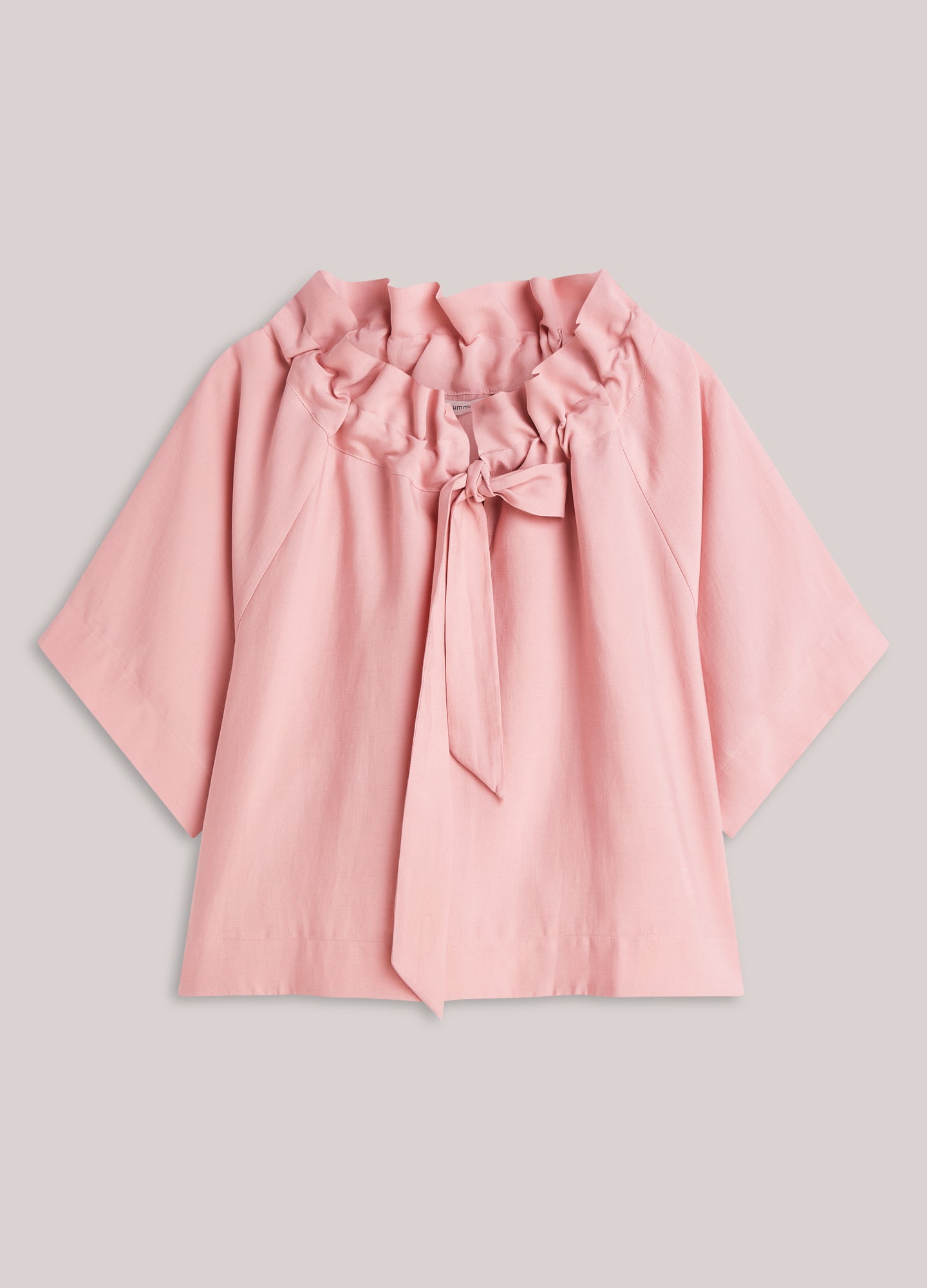 Top « wear-your-way » en mélange de lin