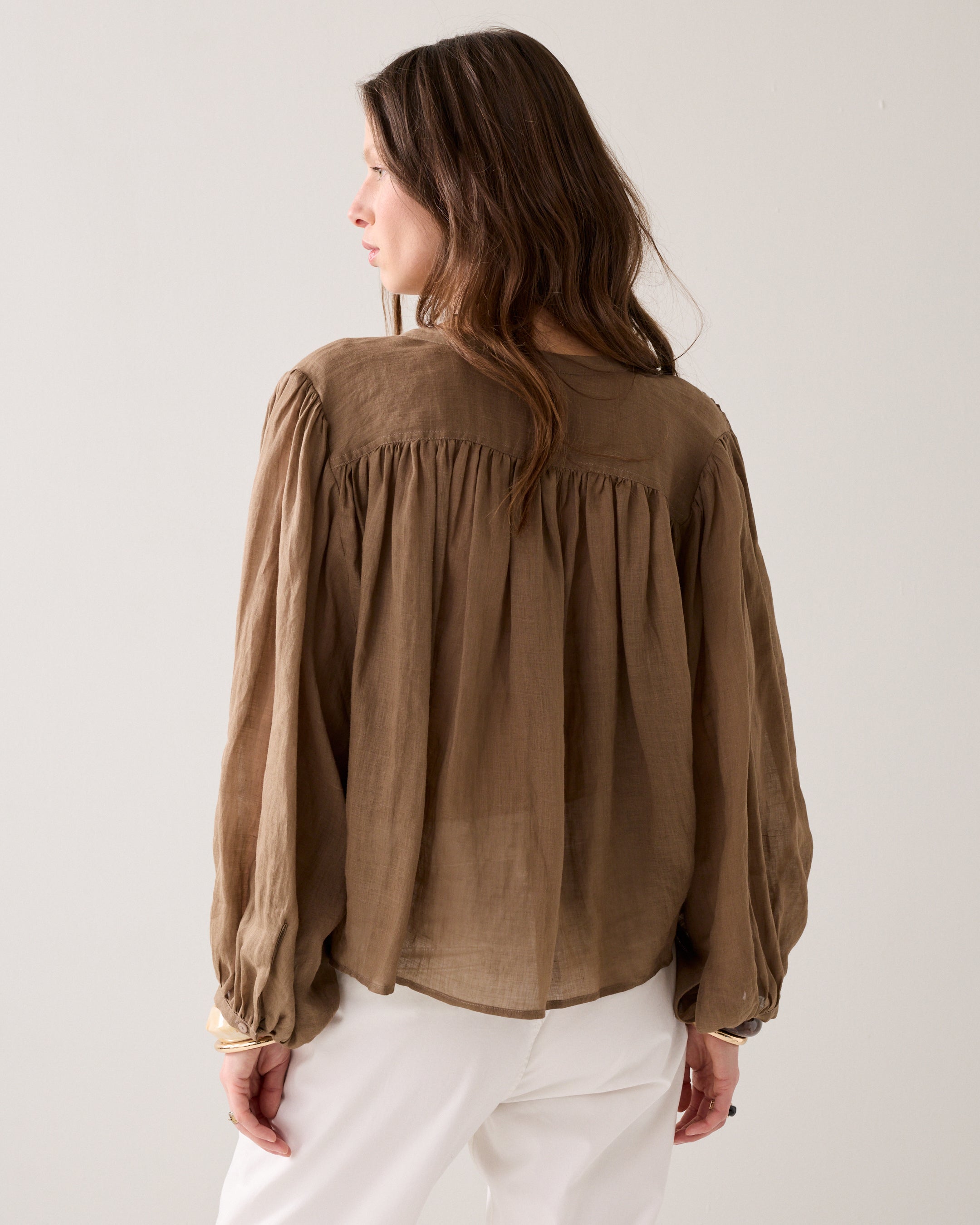 Linnenlook blouse