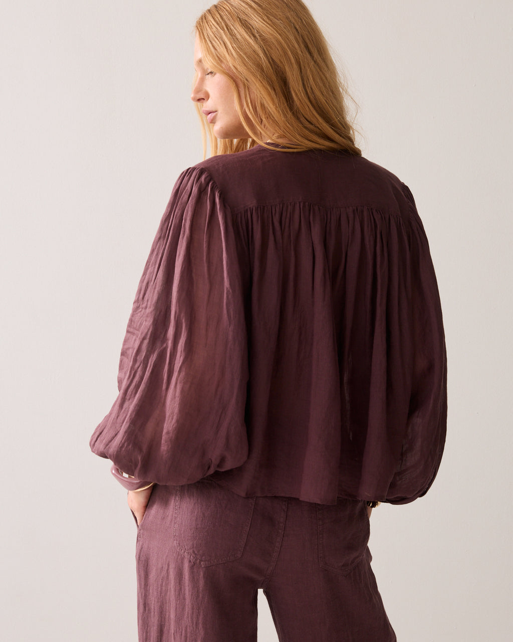 Linnenlook blouse