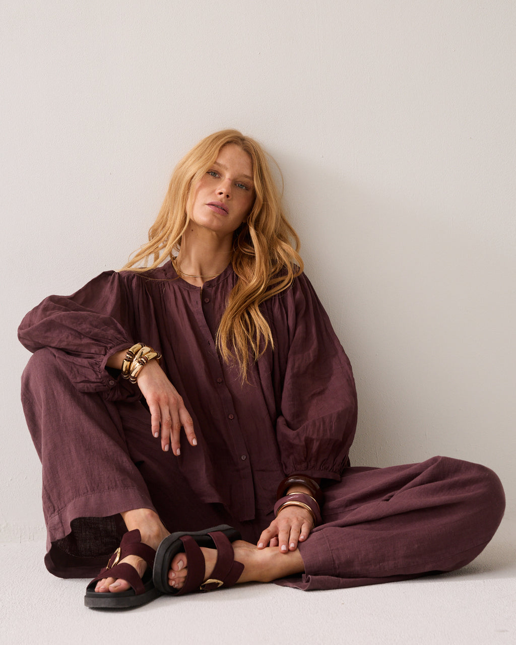 Linnenlook blouse