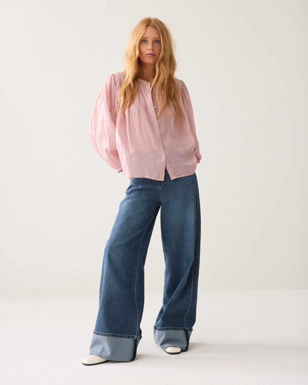 Linnenlook blouse