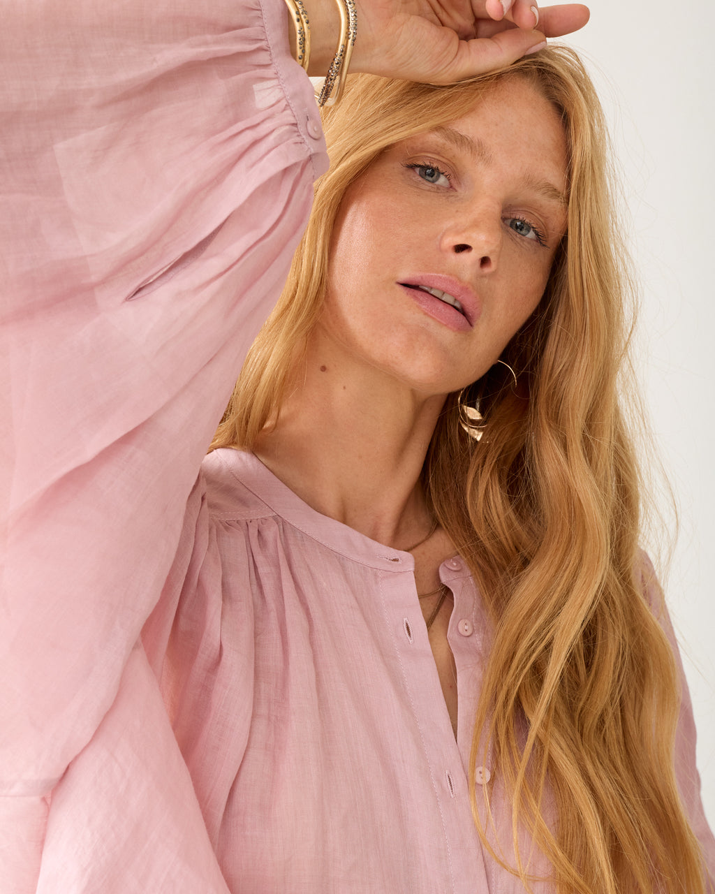 Linnenlook blouse