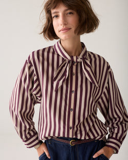 Gestreepte blouse Ecovero