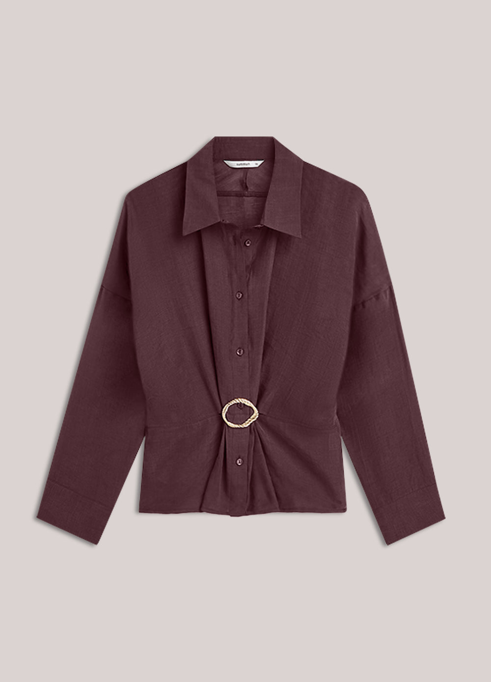 Wear-your-way blouse lyocell