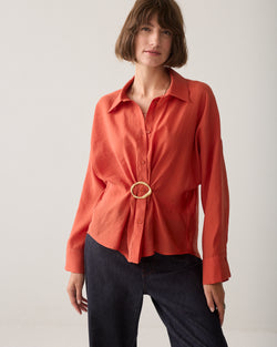 Chemisier « wear-your-way » en lyocell