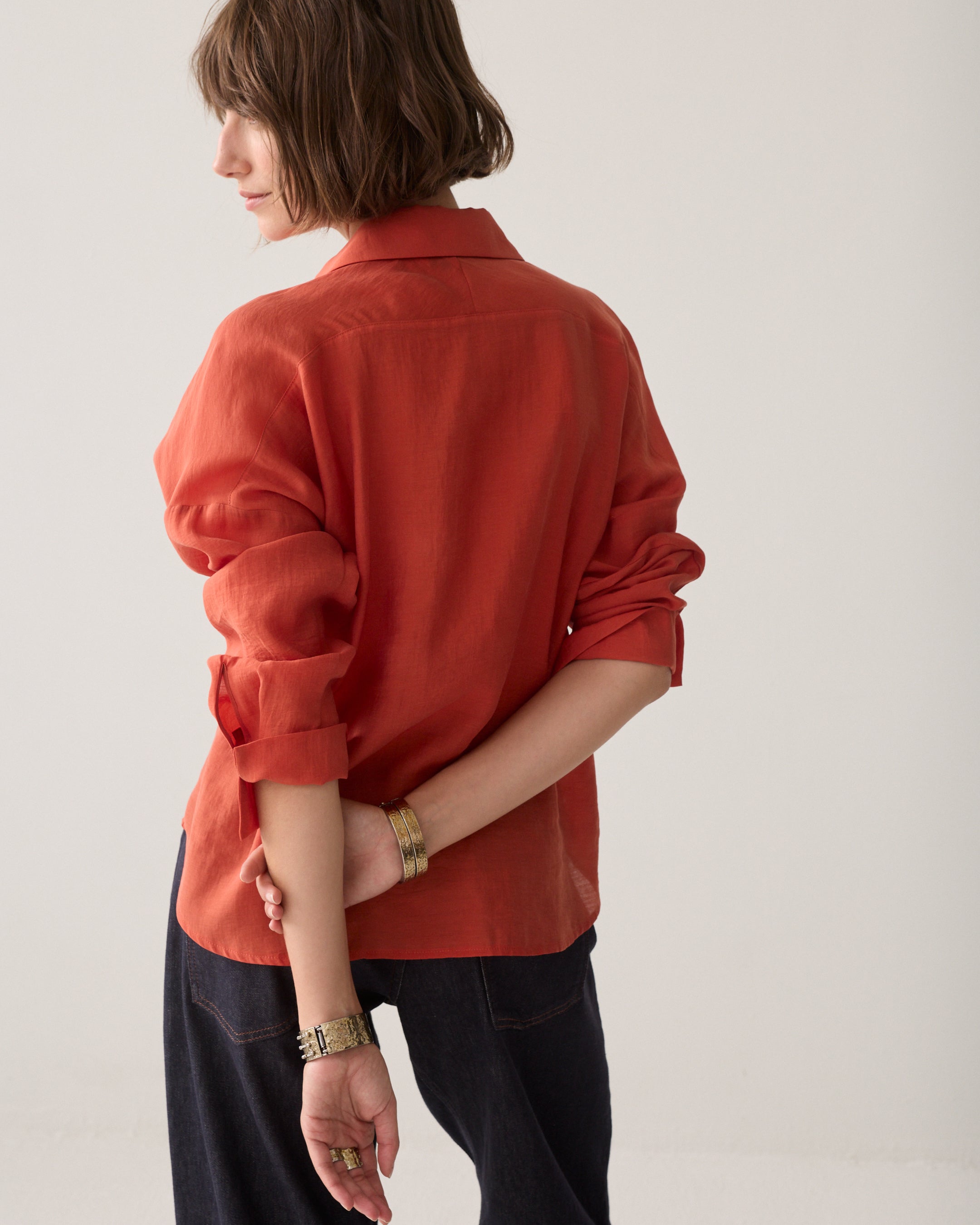 Chemisier « wear-your-way » en lyocell