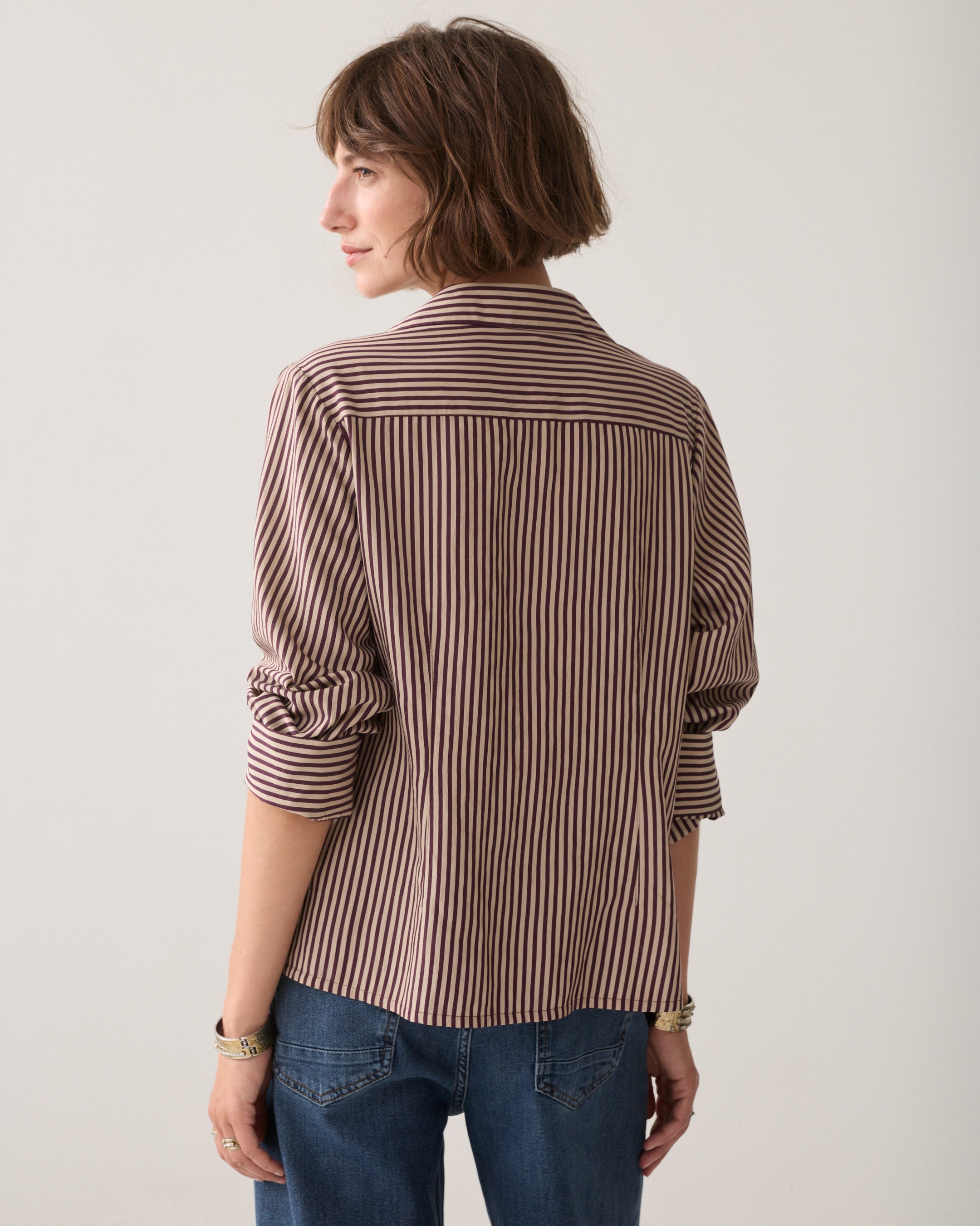 Wear your way-blouse two-tone