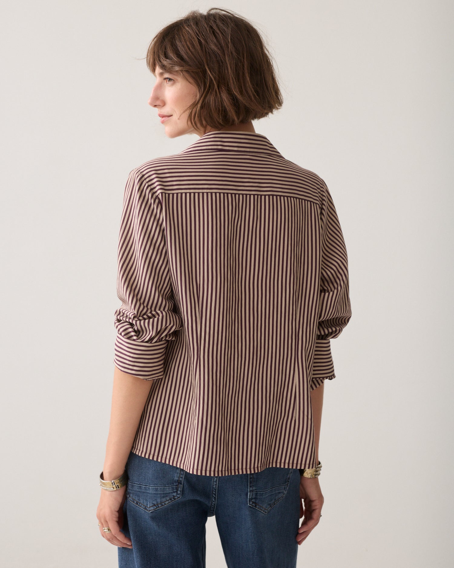 Wear your way-blouse two-tone