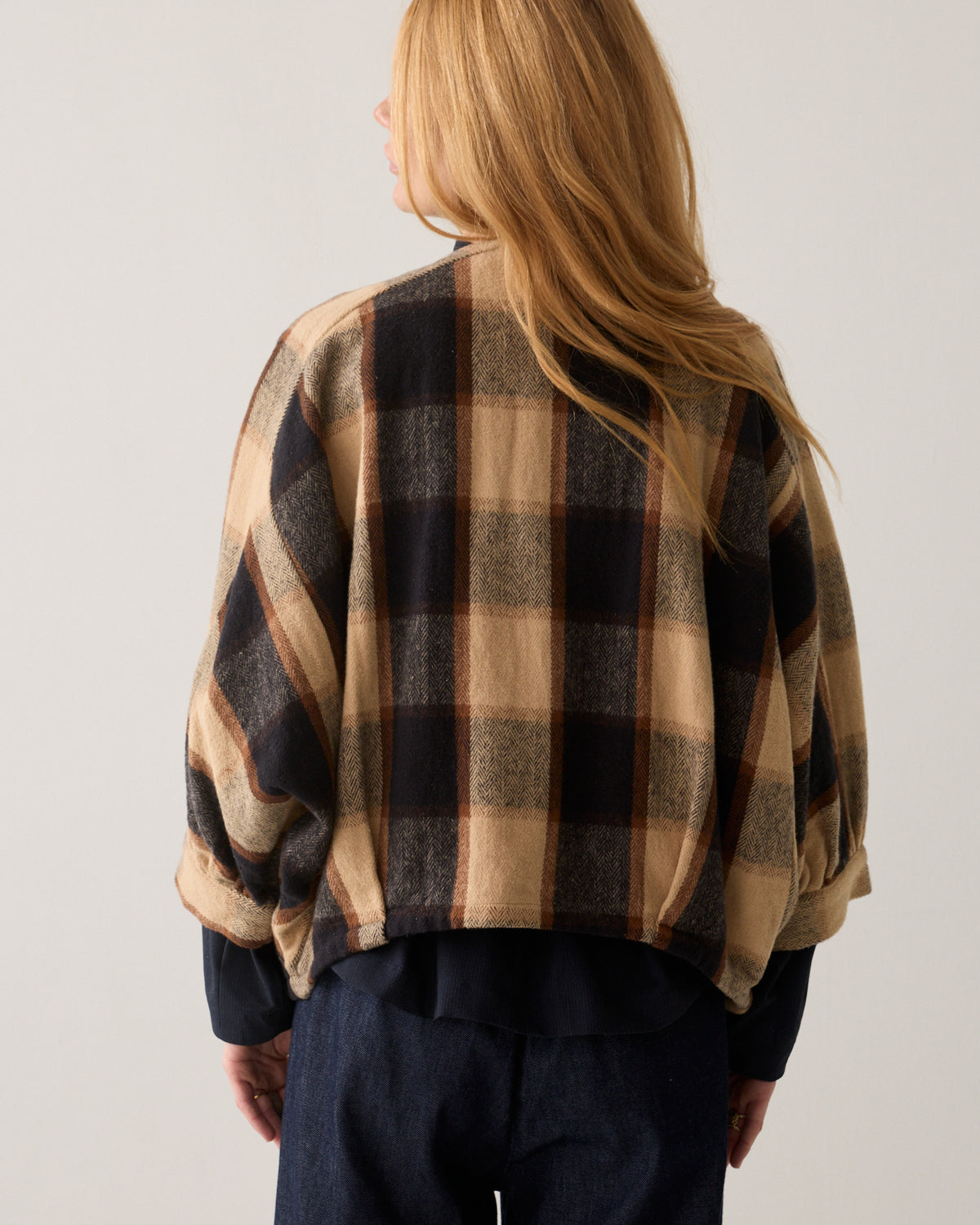 Jacket heavy check