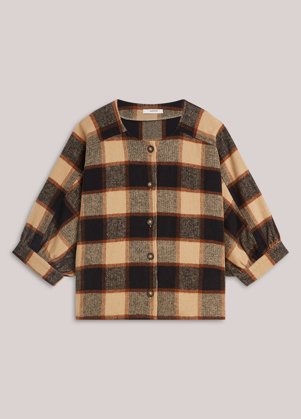 Jacket heavy check