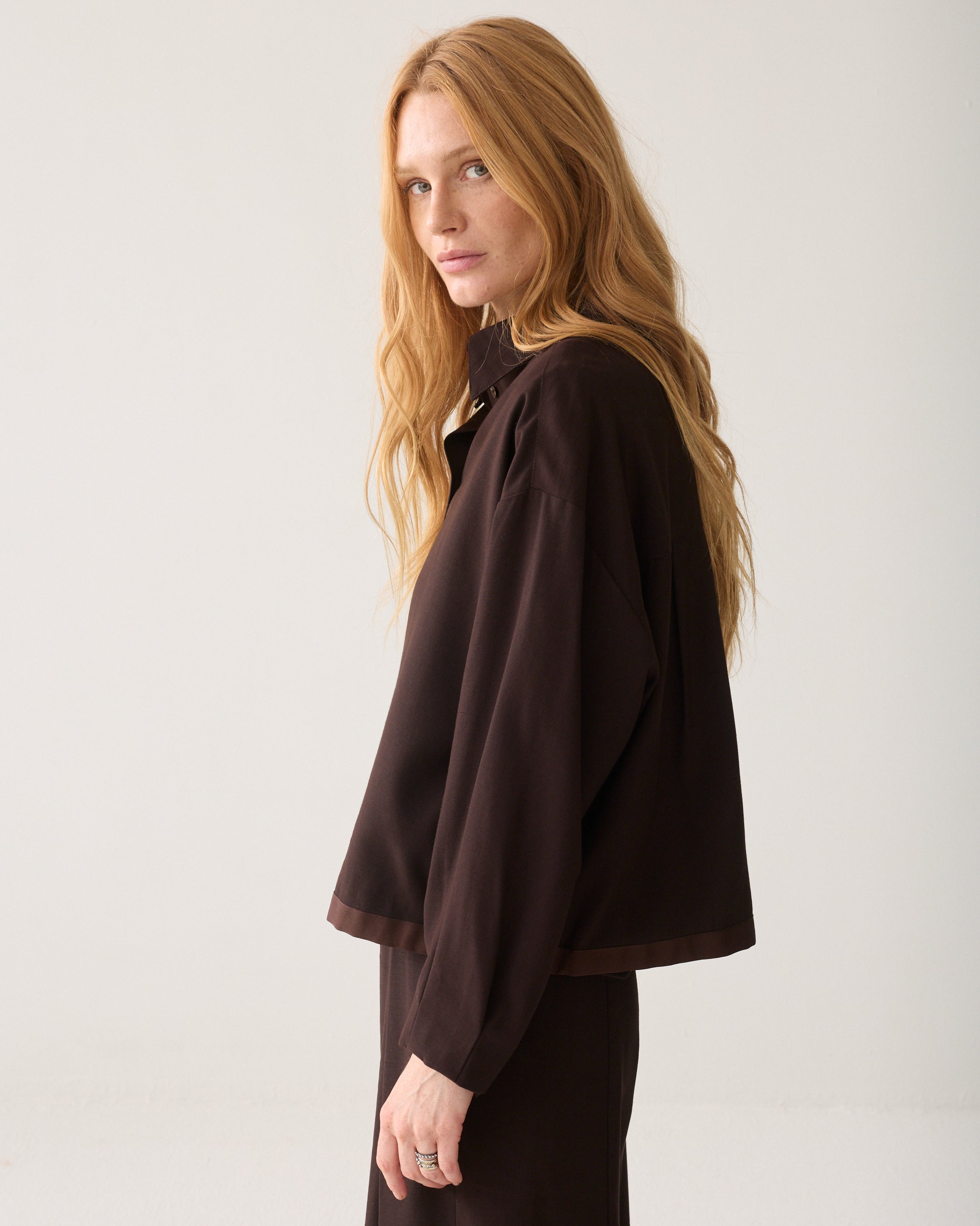 Bluse mit Kordelzug