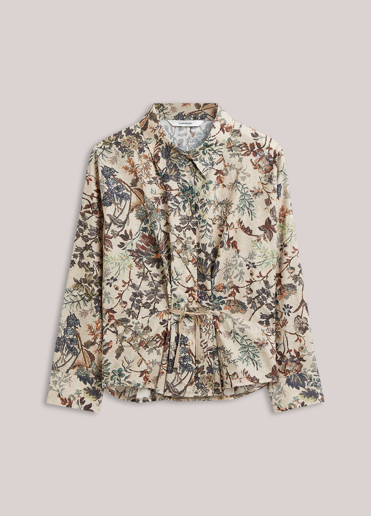 Gobelin-print blouse