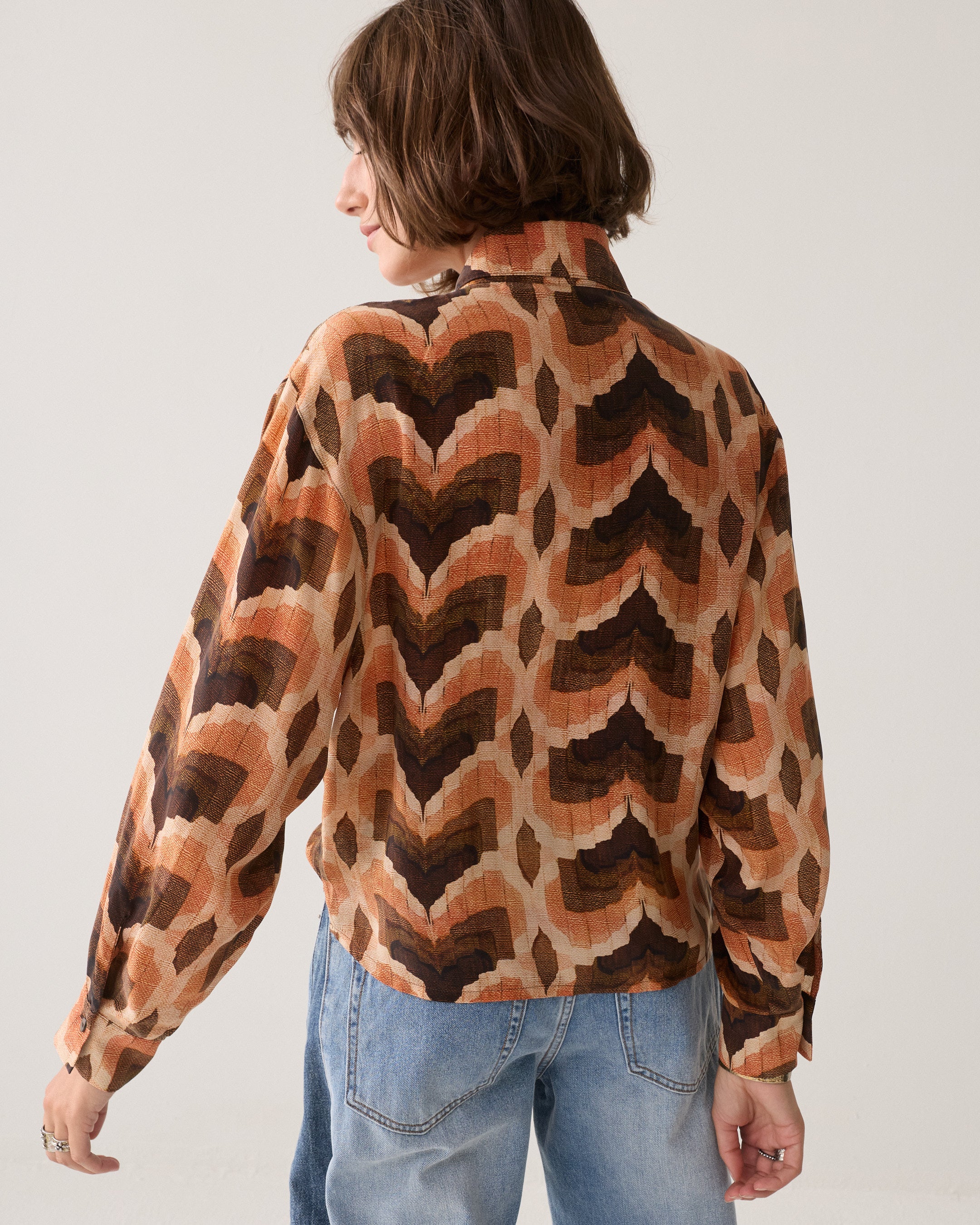Bluse mit Schleifendetail
