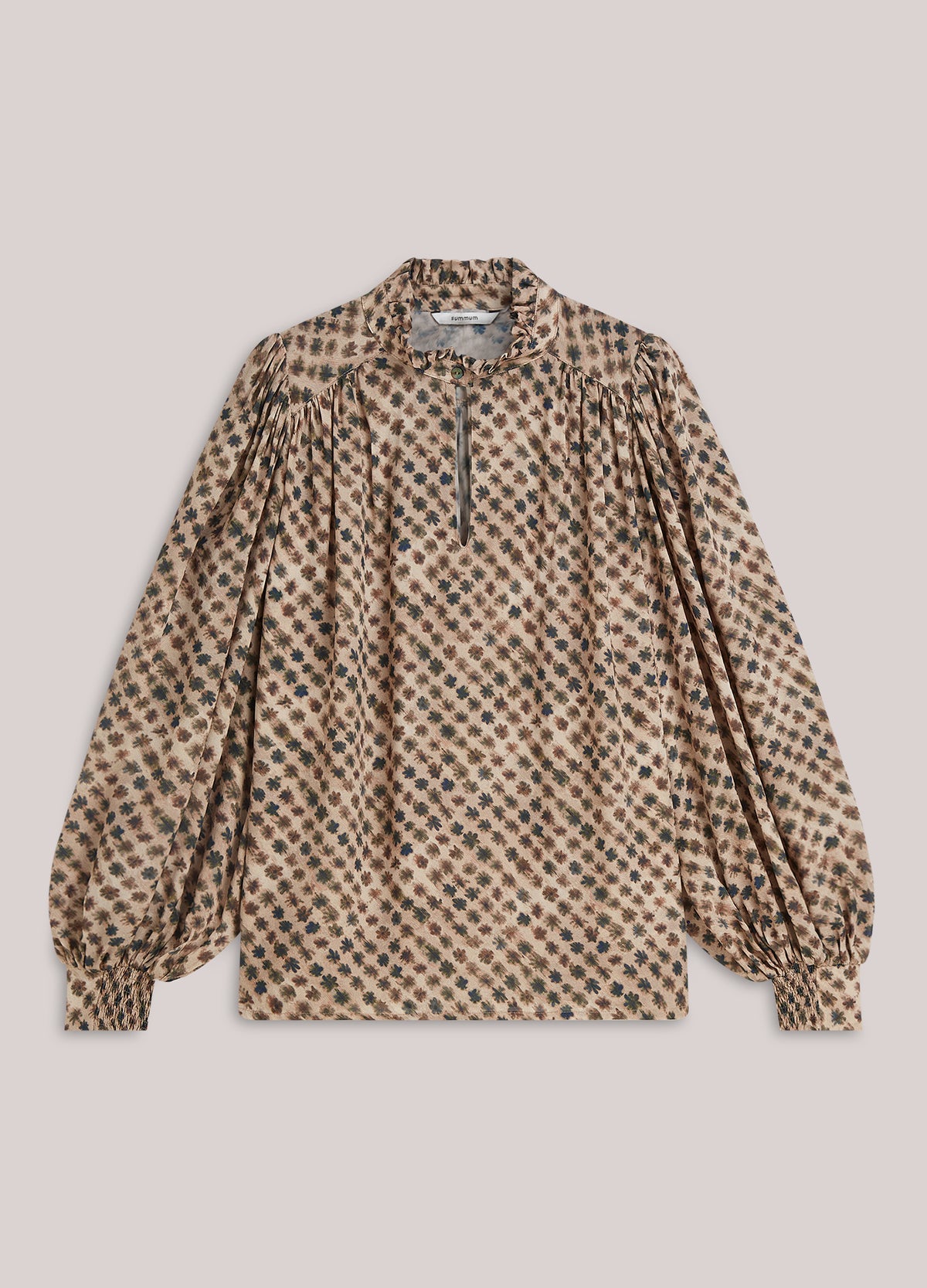Top met blurred print