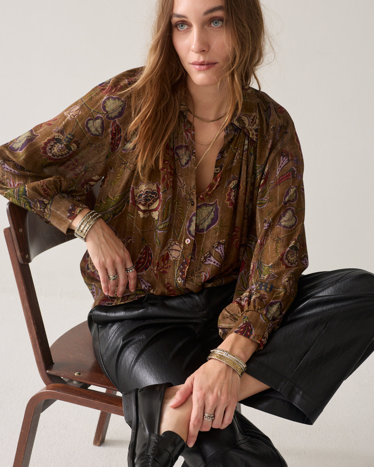 Blouse met print