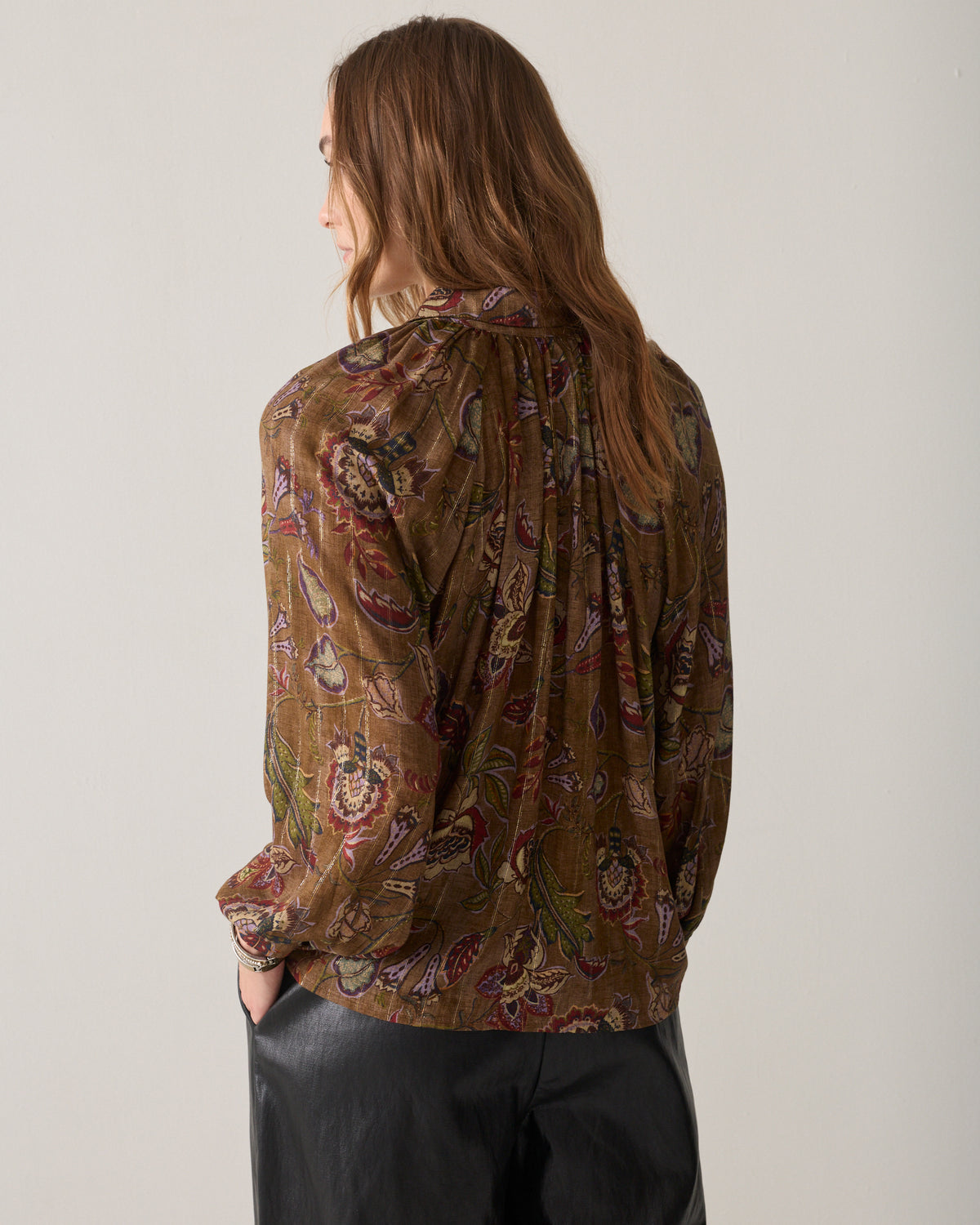 Print blouse
