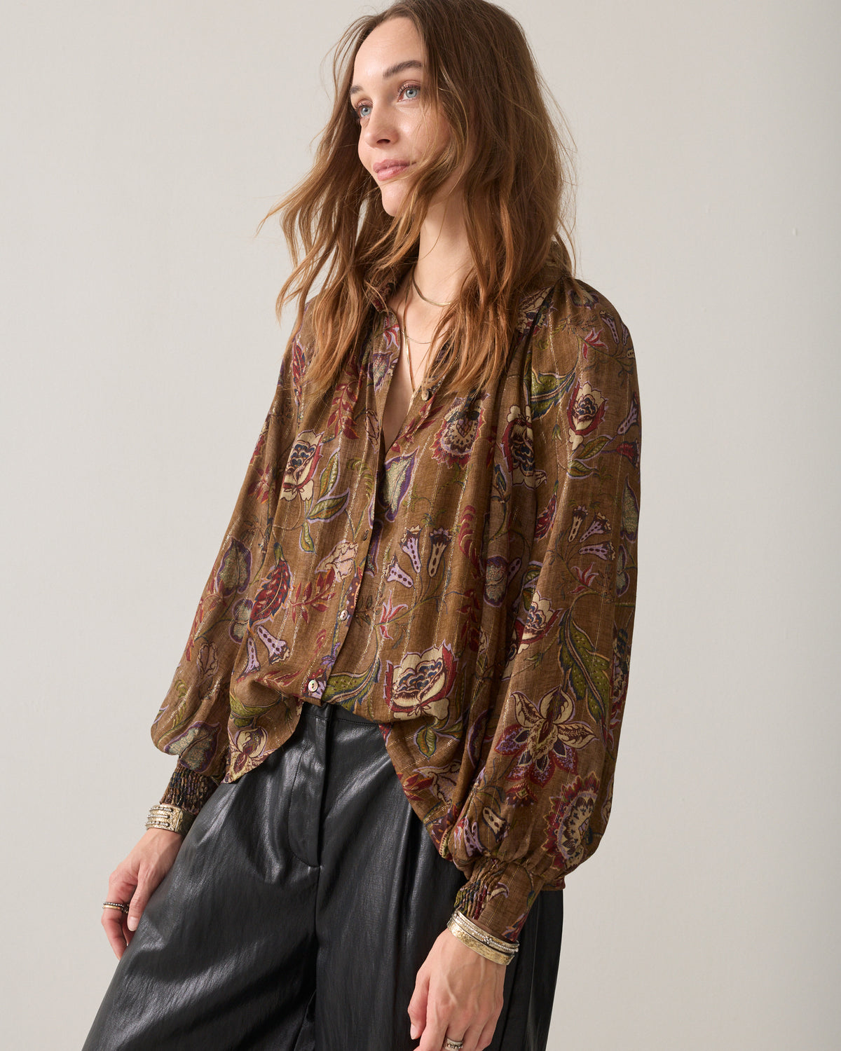Print blouse