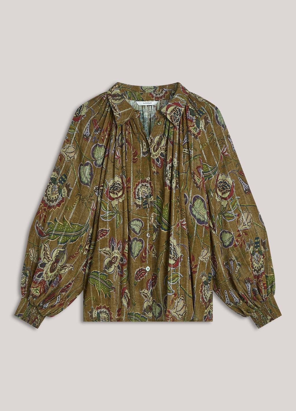 Print blouse