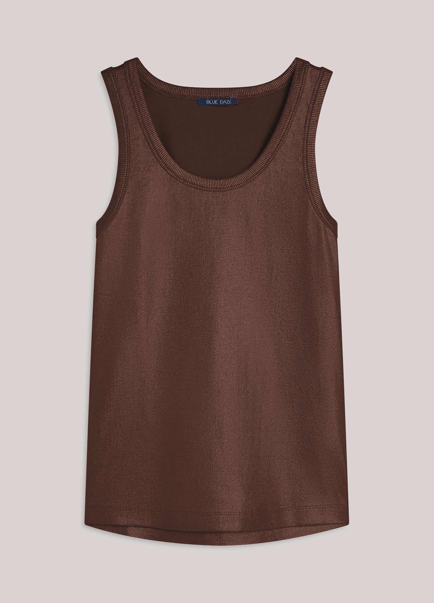 Feinripp-Tanktop