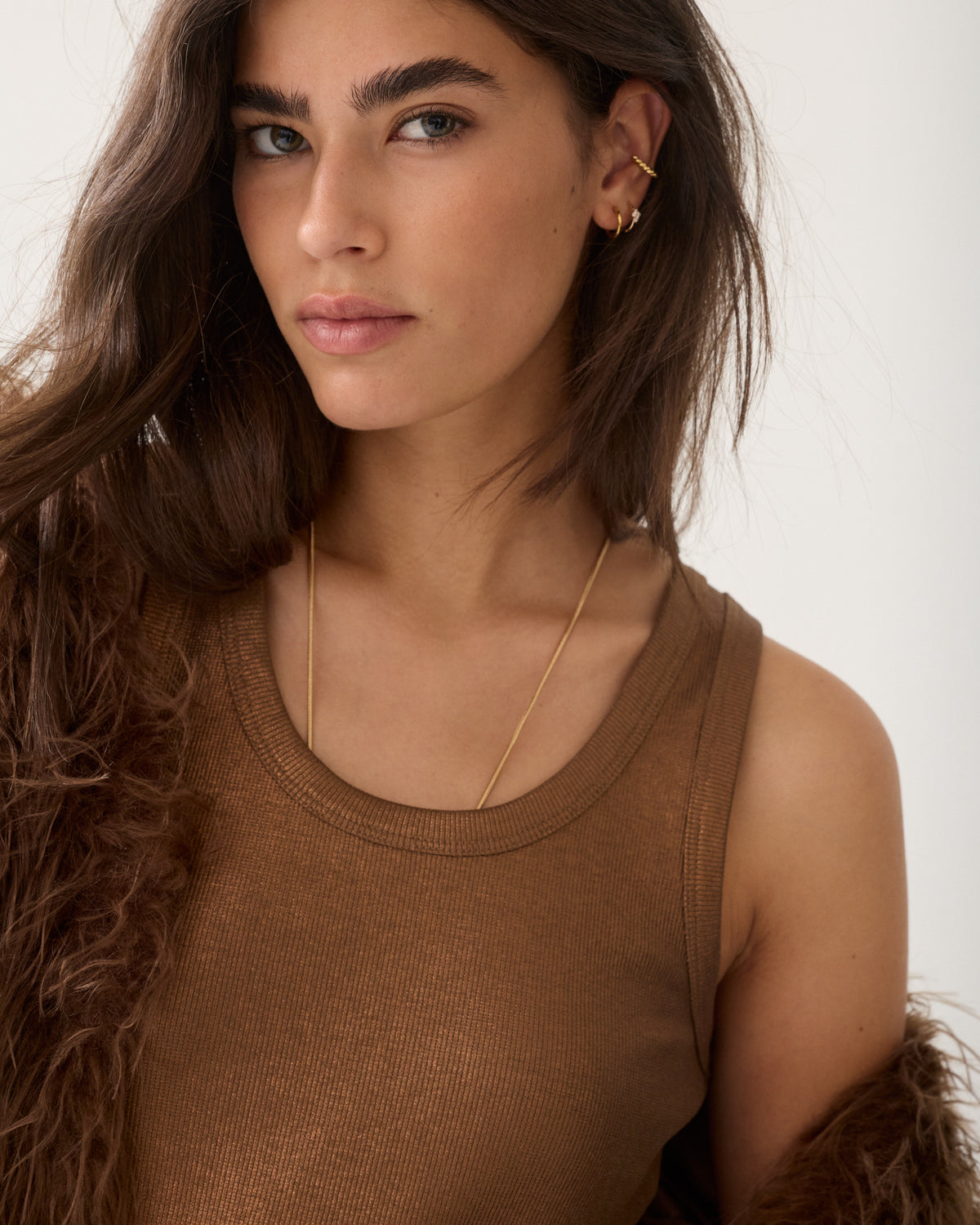 Ribbed tank top