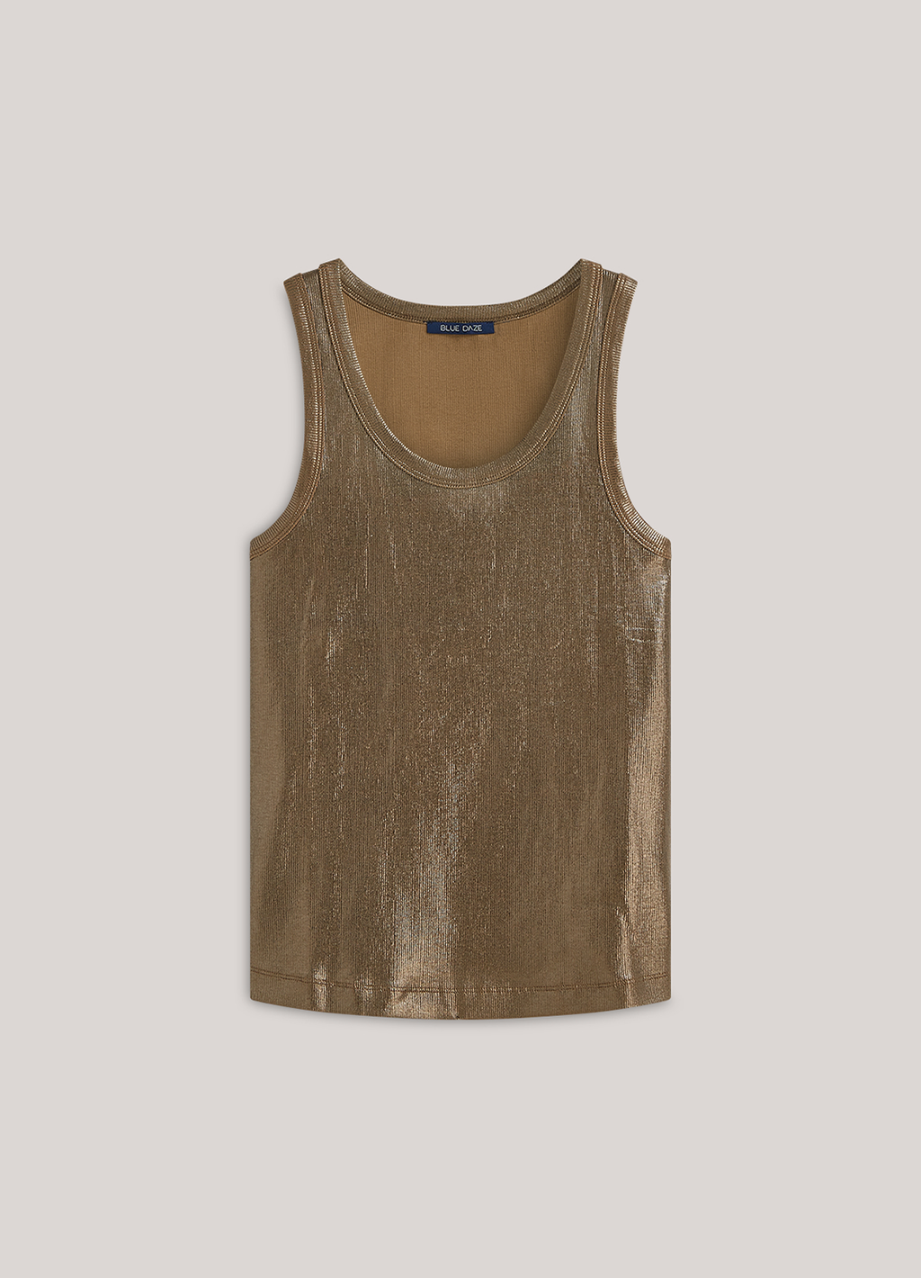 Ribbed tank top