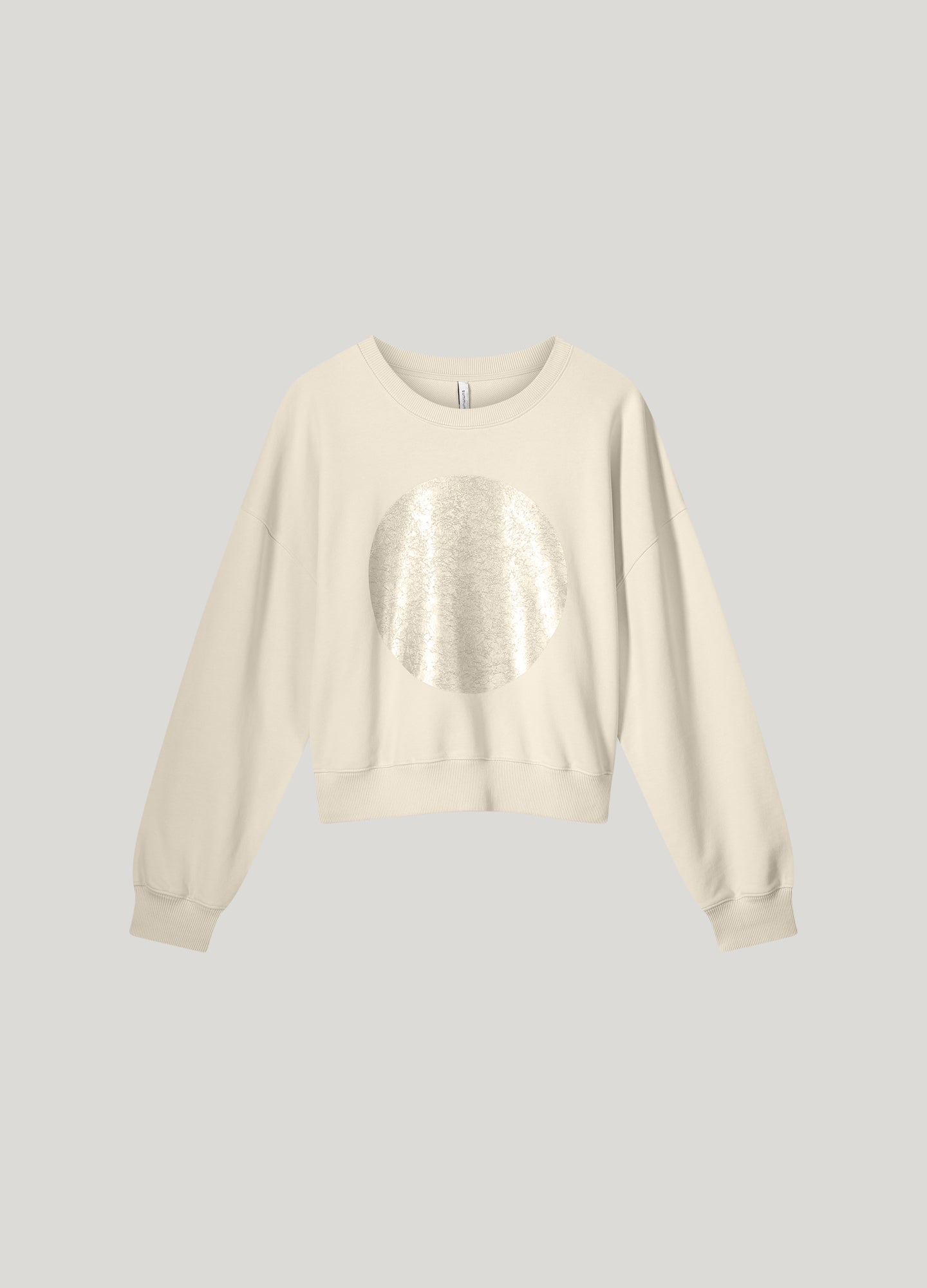 Sweater metallic artwork